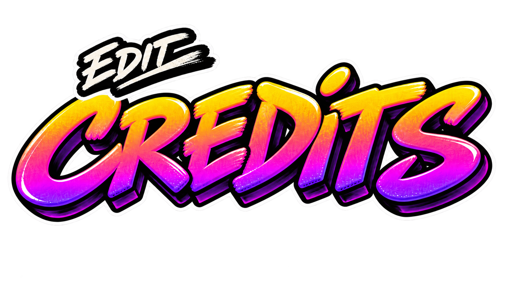 Edit Credits Color Clean